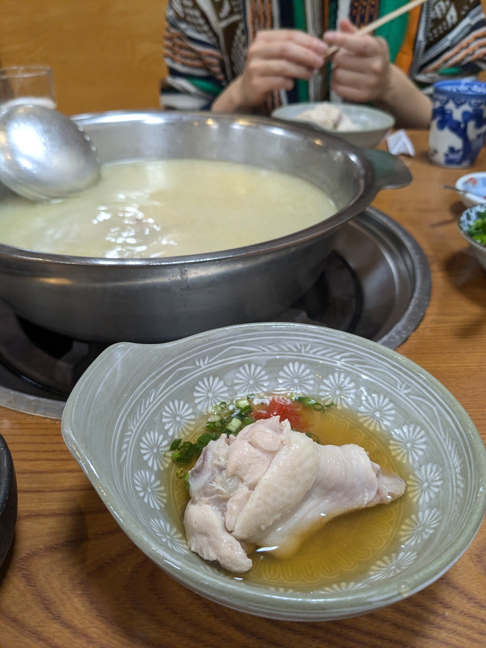 初🐔水炊き